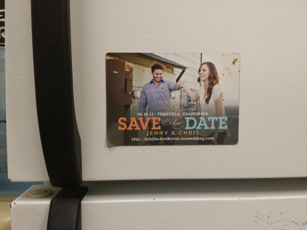 Save The Date Magnets